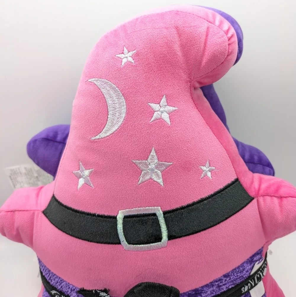 Martha Stewart Kids Best Friend Pink Purple Witch Pillow Set